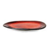 PRIMA Zestaw obiadowy z ceramiki 6os. (12 el.) czerwony czerwony - zdjęcie 3