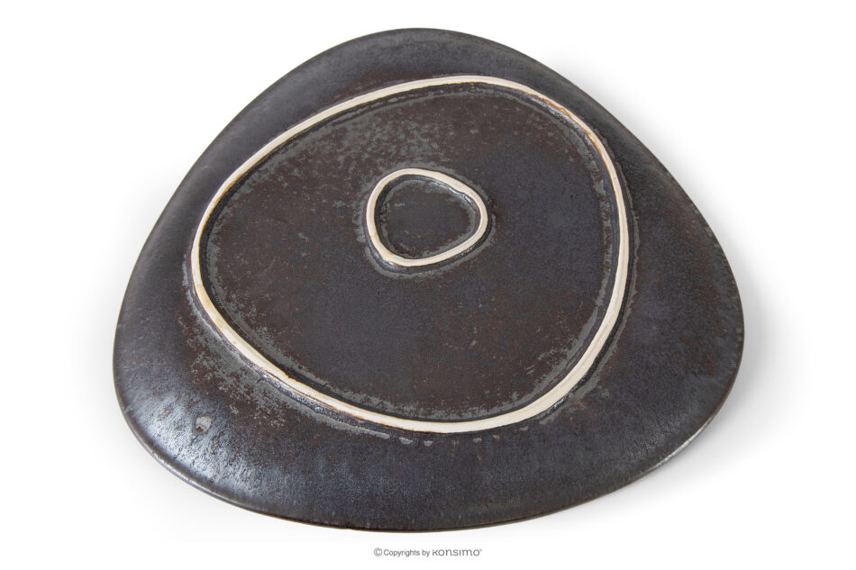 PRIMA Zestaw obiadowy z ceramiki 6os. (12 el.) czerwony czerwony - zdjęcie 7