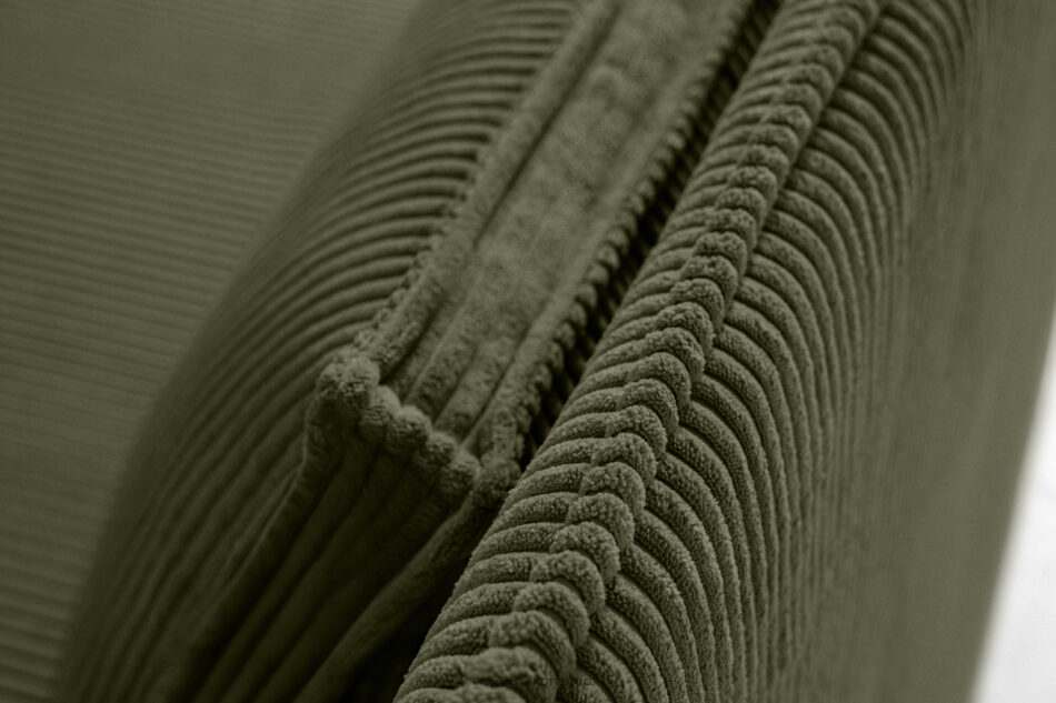 ROTI Łóżko typu sofa 90 cm w tkaninie sztruks oliwkowy oliwkowy - zdjęcie 9