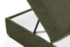 ROTI Łóżko typu sofa 90 cm w tkaninie sztruks oliwkowy oliwkowy - zdjęcie 12