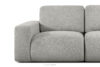 ZUCCO Sofa dwuosobowa modułowa w tkaninie boucle jasny popielaty jasny popielaty - zdjęcie 6