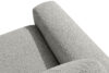 ZUCCO Sofa dwuosobowa modułowa w tkaninie boucle jasny popielaty jasny popielaty - zdjęcie 9