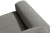 ZUCCO Sofa dwuosobowa modułowa w tkaninie boucle ciemny popielaty ciemny popielaty - zdjęcie 9
