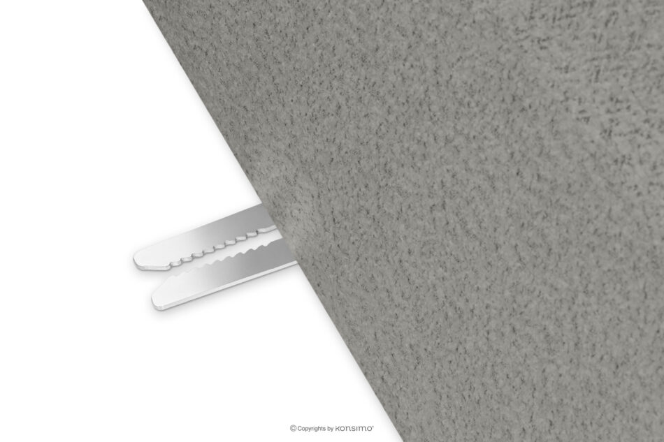 ZUCCO Sofa dwuosobowa modułowa w tkaninie boucle ciemny popielaty ciemny popielaty - zdjęcie 9