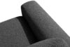 ZUCCO Sofa dwuosobowa modułowa w tkaninie boucle grafitowy grafitowy - zdjęcie 9