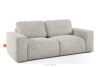 ZUCCO Sofa dwuosobowa modułowa w tkaninie boucle brązowy brązowy - zdjęcie 3
