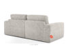 ZUCCO Sofa dwuosobowa modułowa w tkaninie boucle brązowy brązowy - zdjęcie 4