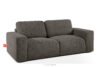ZUCCO Sofa dwuosobowa modułowa w tkaninie boucle ciemny brązowy ciemny brązowy - zdjęcie 3