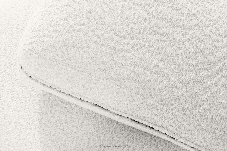 ZUCCO Sofa dwuosobowa modułowa w tkaninie boucle ecru ecru - zdjęcie 7