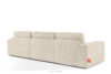 ZUCCO Sofa trzyosobowa modułowa w tkaninie boucle jasny beżowy jasny beżowy - zdjęcie 4