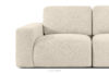 ZUCCO Sofa trzyosobowa modułowa w tkaninie boucle jasny beżowy jasny beżowy - zdjęcie 6