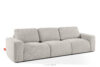 ZUCCO Sofa trzyosobowa modułowa w tkaninie boucle brązowy brązowy - zdjęcie 3