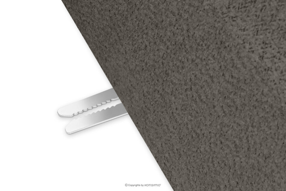 ZUCCO Sofa trzyosobowa modułowa w tkaninie boucle ciemny brązowy ciemny brązowy - zdjęcie 9