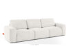 ZUCCO Sofa trzyosobowa modułowa w tkaninie boucle ecru ecru - zdjęcie 3