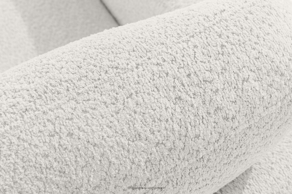 ZUCCO Sofa trzyosobowa modułowa w tkaninie boucle ecru ecru - zdjęcie 6