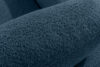 ZUCCO Nrożnik modułowy w organicznym kształcie tkanina boucle prawy ciemny niebieski ciemny niebieski - zdjęcie 7