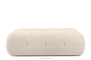 ALIGRA, https://konsimo.pl/kolekcja/aligra/ Pufa z pikowaniem jasny beżowy jasny beżowy - zdjęcie