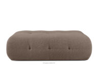 Pufa z pikowaniem brązowy