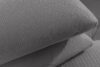 ALIGRA Narożnik z pikowaniem w tkaninie szenilowej lewy szary szary - zdjęcie 8