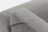 BLUME Nowoczesny narożnik w tkaninie szenilowej lewy jasny szary jasny szary - zdjęcie 12