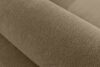 BLUME Nowoczesny narożnik w tkaninie szenilowej lewy ciemny beżowy ciemny beżowy - zdjęcie 8
