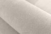 BLUME Nowoczesny narożnik w tkaninie szenilowej lewy ecru ecru - zdjęcie 8