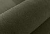 BLUME Nowoczesny narożnik w tkaninie szenilowej prawy ciemny zielony ciemny zielony - zdjęcie 8