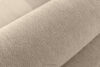 BLUME Nowoczesny narożnik w tkaninie szenilowej prawy kremowy kremowy - zdjęcie 8