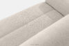 BLUME Nowoczesny narożnik w tkaninie szenilowej prawy ecru ecru - zdjęcie 6