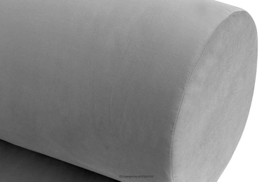 LUNEO Łóżko tapicerowane japandi z pojemnikiem na pościel 200 cm jasny szary jasny szary - zdjęcie 7