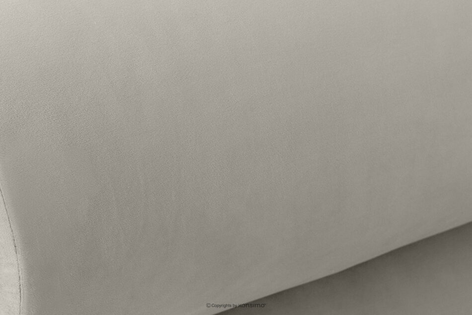 LUNEO Łóżko tapicerowane japandi z pojemnikiem na pościel 200 cm kremowy kremowy - zdjęcie 6