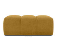 Pikowana pufa retro modern miodowy