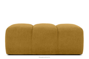 FLAVA, https://konsimo.pl/kolekcja/flava/ Pikowana pufa retro modern miodowy miodowy - zdjęcie