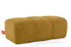 FLAVA Pikowana pufa retro modern miodowy miodowy - zdjęcie 3