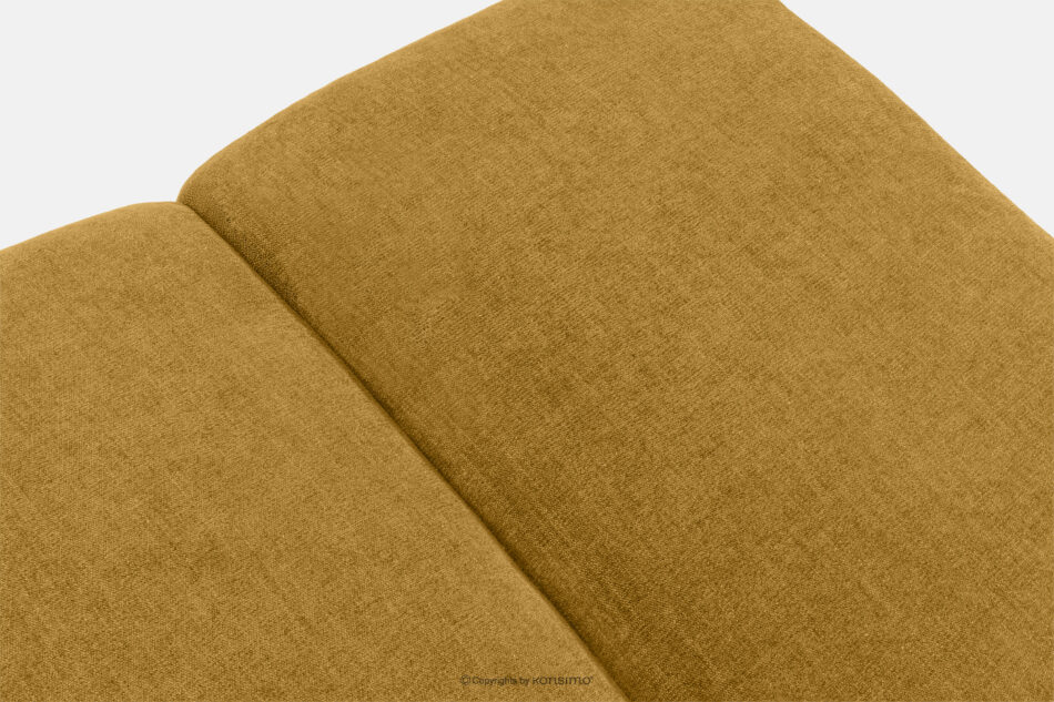 FLAVA Pikowana pufa retro modern miodowy miodowy - zdjęcie 3