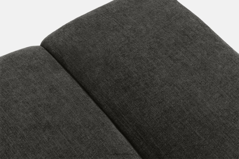 FLAVA Pikowana pufa retro modern grafitowy grafitowy - zdjęcie 3