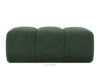 Pikowana pufa retro modern ciemny zielony