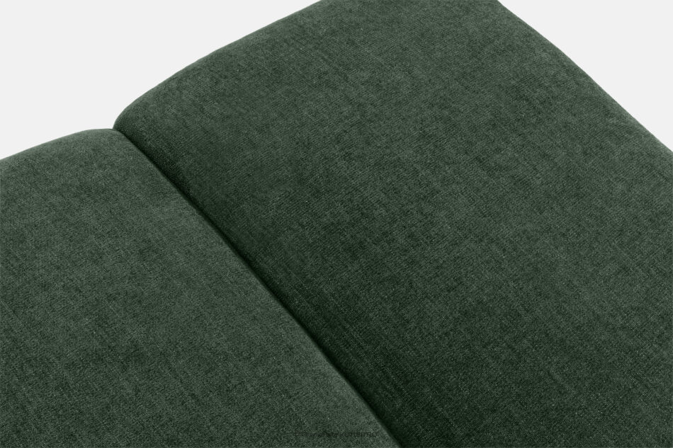 FLAVA Pikowana pufa retro modern ciemny zielony ciemny zielony - zdjęcie 3