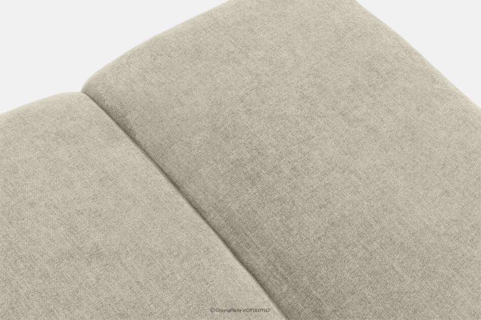 FLAVA Pikowana pufa retro modern ecru ecru - zdjęcie 3