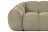 FLAVA Pikowana sofa dwuosobowa retro modern piaskowy piaskowy - zdjęcie 6