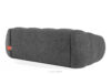 FLAVA Pikowana sofa trzyosobowa retro modern popielaty popielaty - zdjęcie 4