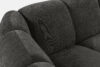 FLAVA Pikowana sofa trzyosobowa retro modern grafitowy grafitowy - zdjęcie 8