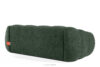 FLAVA Pikowana sofa trzyosobowa retro modern ciemny zielony ciemny zielony - zdjęcie 4