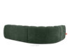 FLAVA Pikowany narożnik w stylu retro modern lewy ciemny zielony ciemny zielony - zdjęcie 4