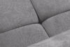 LIGULA Nowoczesna sofa rozkładana w tkaninie szenilowej jasny szary jasny szary - zdjęcie 10