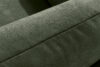 LIGULA Nowoczesna sofa rozkładana w tkaninie szenilowej ciemny zielony ciemny zielony - zdjęcie 8