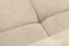 LIGULA Nowoczesna sofa rozkładana w tkaninie szenilowej jasny beżowy jasny beżowy - zdjęcie 10