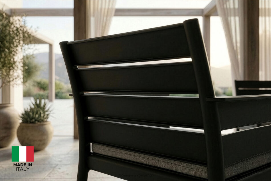 MITTU Zestaw mebli ogrodowych polipropylen 2x krzesło, stolik kawowy antracytowy/szary antracytowy/szary - zdjęcie 24