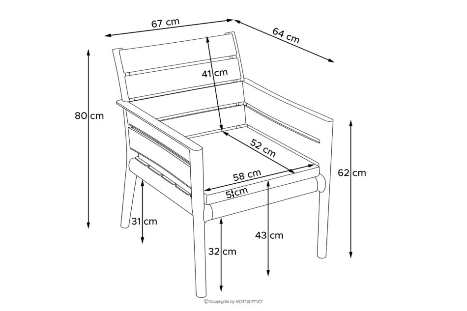 MITTU Zestaw mebli na taras polipropylen 2x krzesło, stolik kawowy miętowy/żółty miętowy/żółty - zdjęcie 27