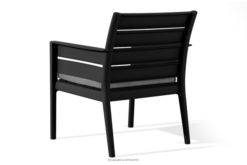 MITTU Zestaw mebli ogrodowych polipropylen sofa, 2x krzesło, stolik kawowy antracytowy/szary antracytowy/szary - zdjęcie 9